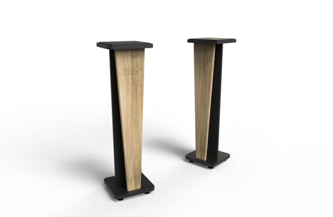 Zaor Studio Furniture srl stands Croce Stands (Pair) 42 Oak
