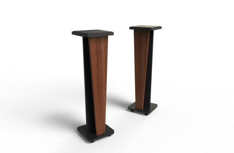 Zaor Studio Furniture srl stands Croce Stands (Pair) 42 Walnut
