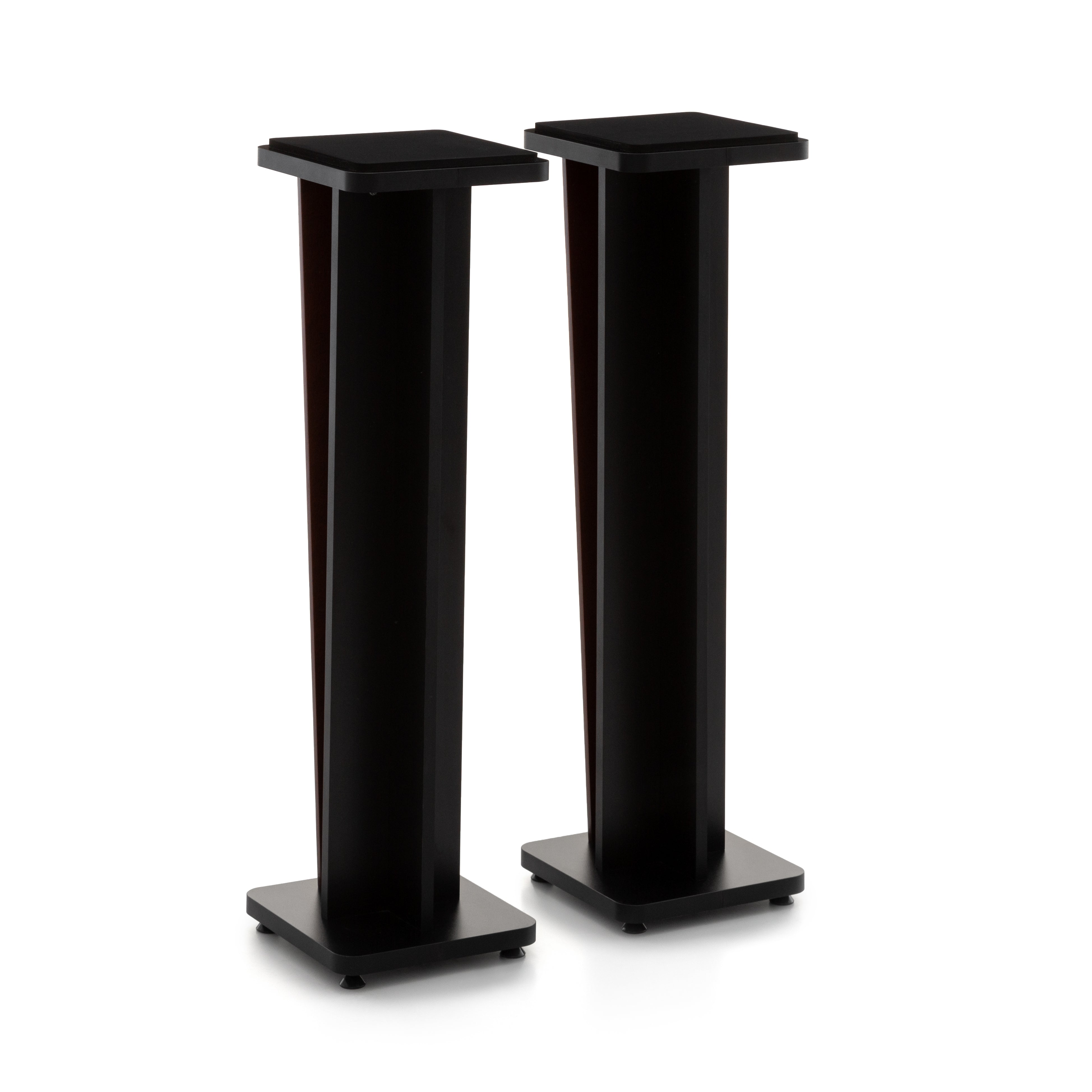 ZAOR Croce Stand 36 (pair)　Walnat/Black Supporti Croce (coppia) – Zaor Furniture