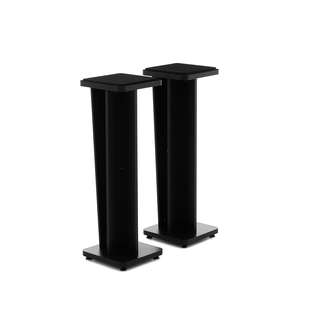 ZAOR Croce Stand 36 (pair)　Walnat/Black Croce Stands (Pair) – Zaor Furniture
