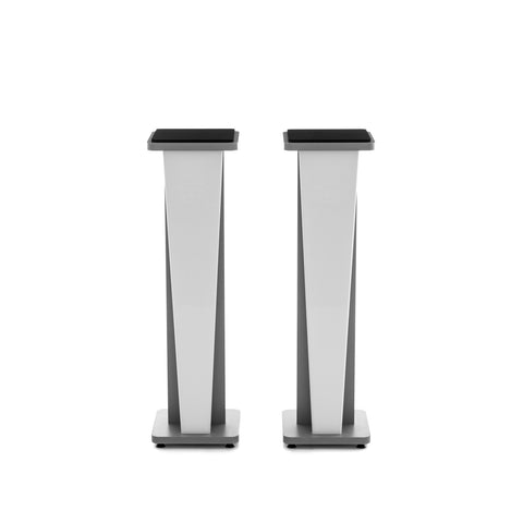 Zaor Studio Furniture srl stands Croce 42 Stands white gloss (Special DEAL) White Grey