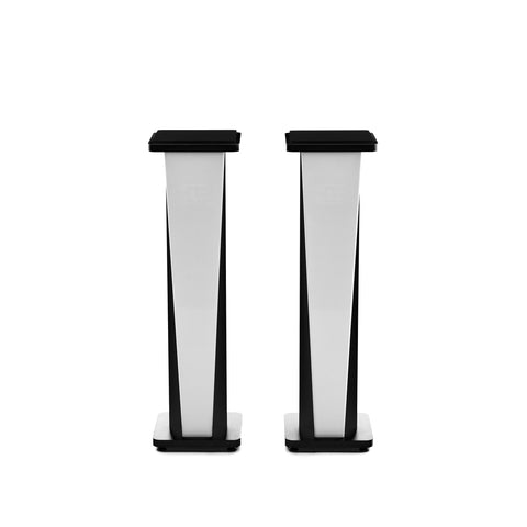Zaor Studio Furniture srl stands Croce Stands (Pair) 42 White Black