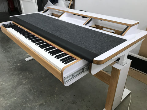Zaor Studio Furniture srl desk Alto Klavi White