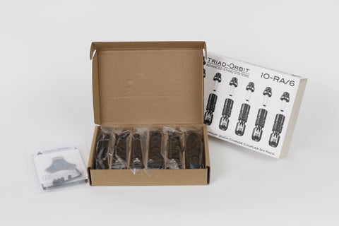 Triad Orbit iO-RA/6 – iO Retrofit Quick-Change Coupler (6-Pack)