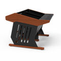 Zaor Studio Furniture srl desk Maestro 24 (Duo) Cherry