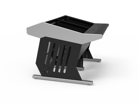 Zaor Studio Furniture srl desk Maestro 24 (Duo) Silver