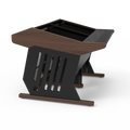 Zaor Studio Furniture srl desk Maestro 24 (Duo) Walnut
