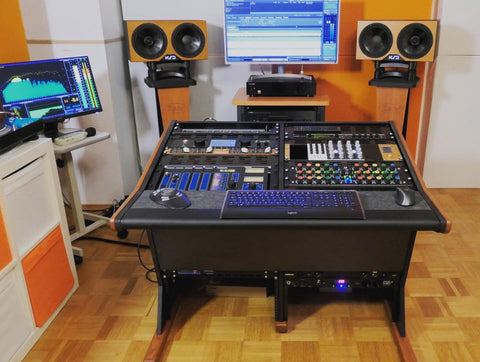 Zaor Studio Furniture srl stands Croce Stands (Pair)