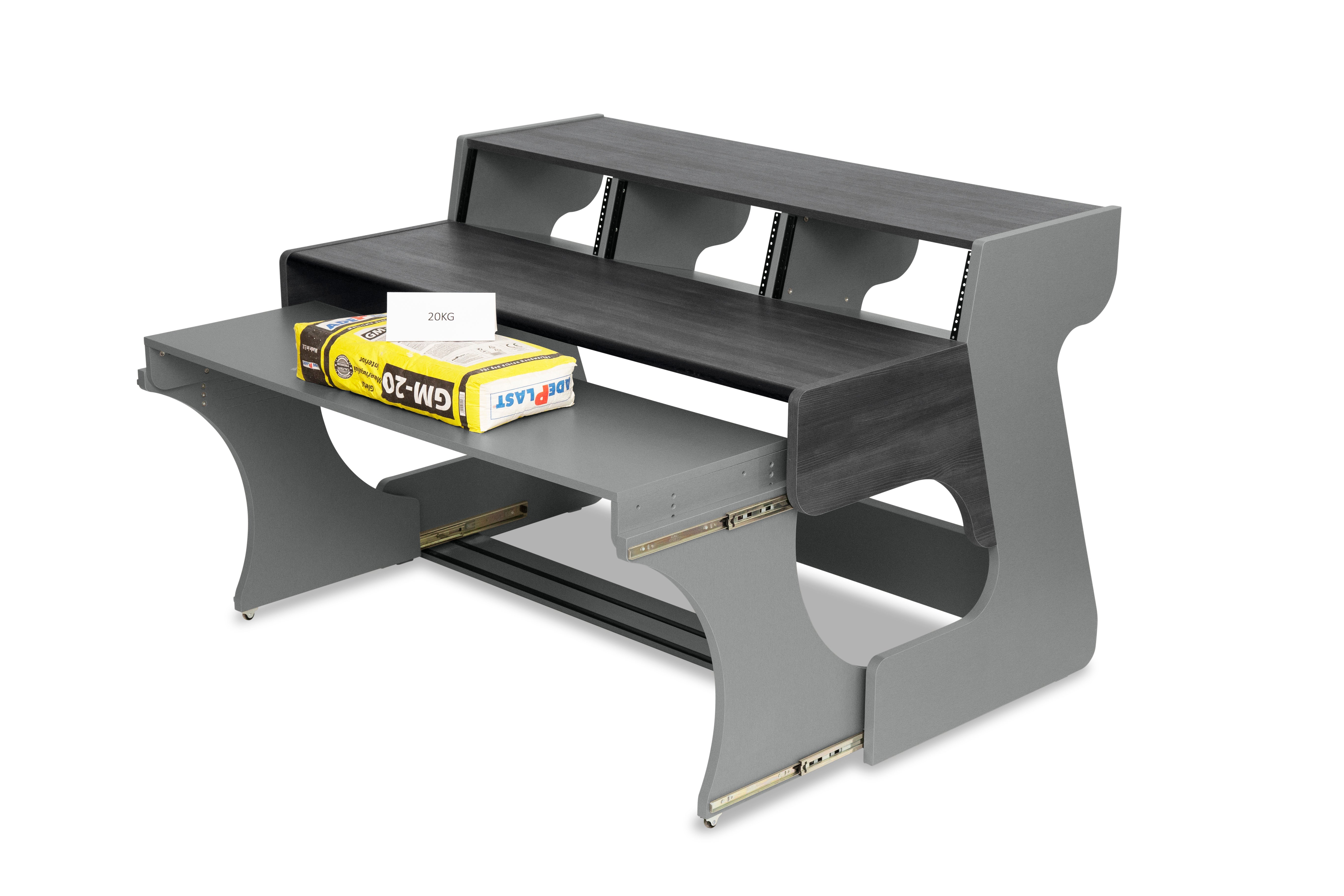 Zaor Miza 88 XL FLEX – Spacious Studio Desk for Large Master Keyboards