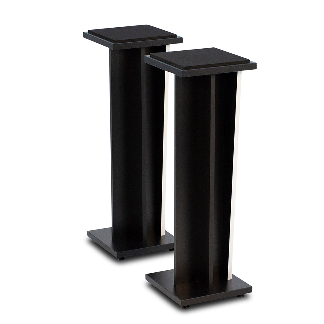 スピーカー・ウーファー Zaor / MIZA V-Stand V36 Black pair ZAORのモニタースピーカー用スタンドMIZA V-STANDの展示を開始