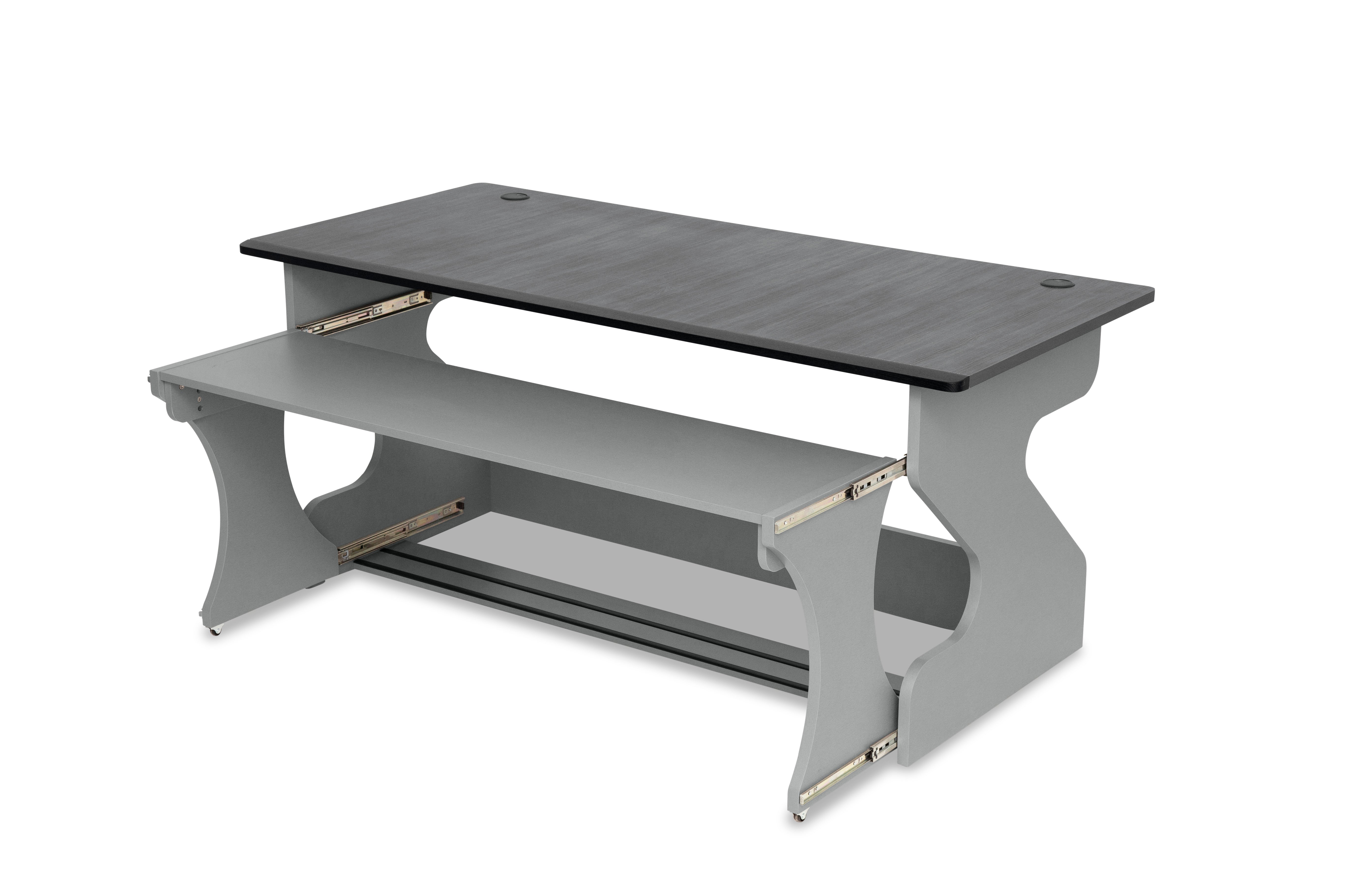 デスク Miza Z Flex Large studio desk with huge stable key drawer (90 lb