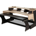 Zaor Studio Furniture srl desk Miza X2 Flex Black-oak