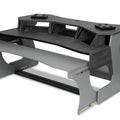 Zaor Studio Furniture srl desk Miza X2 Flex Grey-wengé