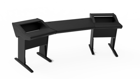 Zaor Studio Furniture srl desk Onda MKII Angled Black