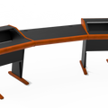 Zaor Studio Furniture srl desk Onda MKII Angled Cherry