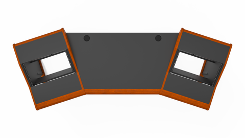 Zaor Studio Furniture srl desk Onda MKII Angled