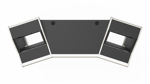 Zaor Studio Furniture srl desk Onda MKII Angled