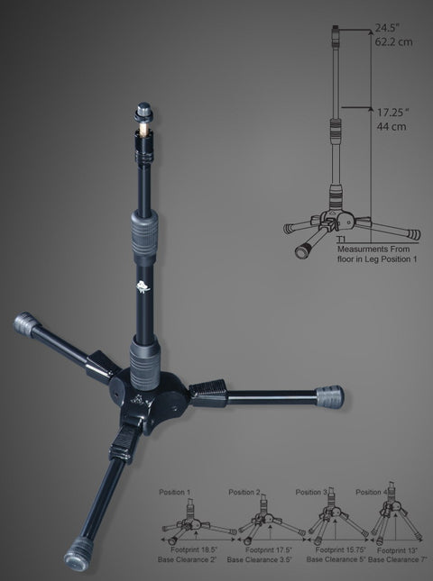 Zaor Furniture accessories Triad Orbit T1 – Short Tripod Stand