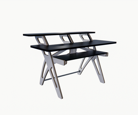 Zaor Studio Furniture srl desk Yesk 2 black-grey