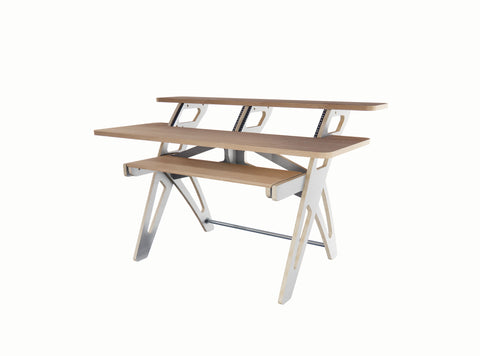 Zaor Studio Furniture srl desk Yesk 2 white-oak