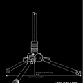 Zaor Studio Furniture srl accessories Triad Orbit T2 – Standard Tripod Stand